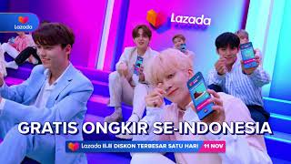 CIE! KAMU BISA BELANJA BARENG #SEVENTEEN DI #LAZADA1111