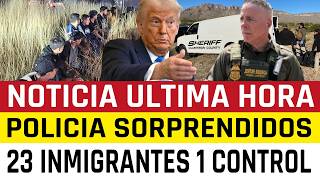 AGENTES del DPS ENCUENTRAN 23 INMIGRANTES ILEGALES en CABINA de CAMION