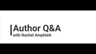 Author Q&A with Rachel Amphlett - November 2017