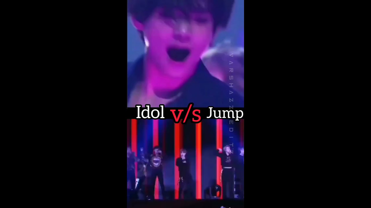 BTS V // idol v/s jump // which is your favorite ? #bts #btsarmy #smilekiller bts uyir 💜💜💜
