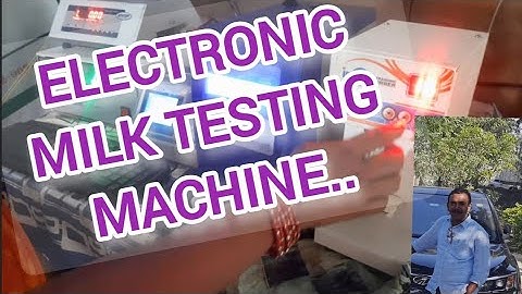 ELECTRONIC MILK TESTING MACHINE # ultrasonic Stirrer # fat Analyzer # SNF # COW MILK # LACTOMETER