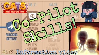 ALL 6 COPILOTS SKILLS INFORMATION *CoPilots* | C.A.T.S.: Crash Arena Turbo Stars #478