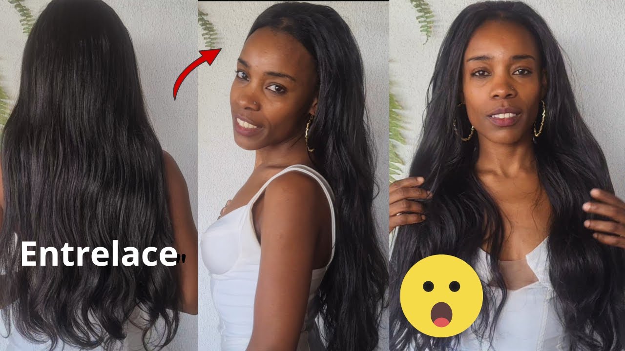 Entrelace +disfarce perfeito com seu cabelo natural.