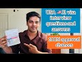 20 most important usa j1 visa interview questions asked by visa officers and answers in hindi