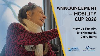 2026 Mobility Cup Announcement Day | Voices From Our Sailing Community