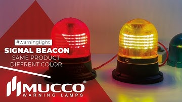How to get different colors with the same signal beacon? With just white LED | Mucco Sinyalteknik