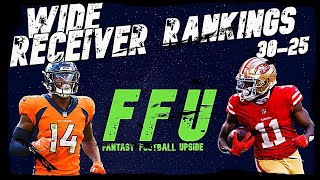 Some of These WRs are Moving Up, and Some are Moving Down | Fantasy Football Upside Podcast