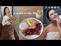 A week in my life   what i eat baking outfits etc