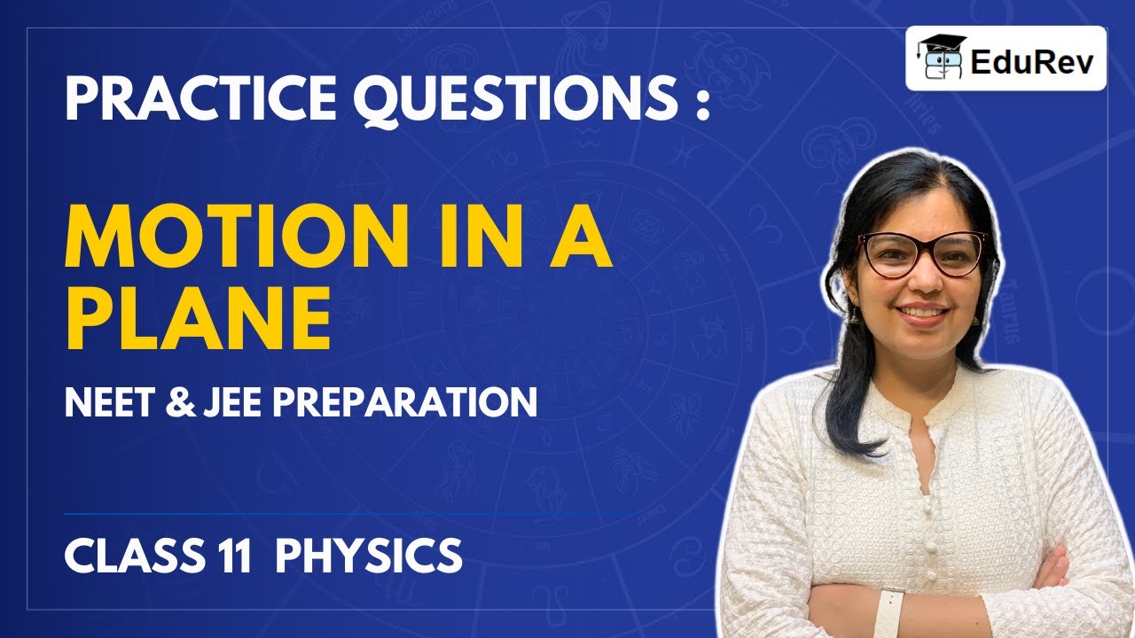 Practice Questions: Motion in a Plane - Class 11 Physics - JEE & NEET ...