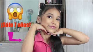 Maquillaje para NIÑAS DE 7 A 13 años | Maquillaje fácil y rápido