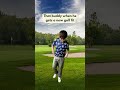 That buddy when he gets a new golf fit… instantly PGA-bound 😂⛳️