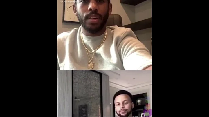 Chris Paul addresses when he got crosses by Steph Curry 5 years ago on IG live “he got me”!