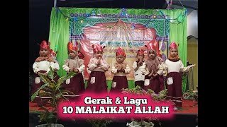 Gerak & Lagu 10 Malaikat Allah