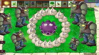 Strongest Fusion plants vs zombies hybrid mod game play Day 7