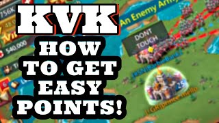 MOST DAMAGING TRAP EVER! HOW TO GET EASY KVK POINTS - Lords Mobile