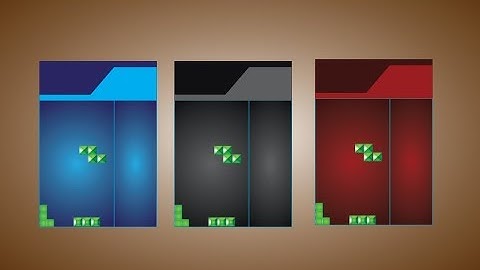 Illustrator CC Tutorial | Game Assets | How to Create Game Tetris Design