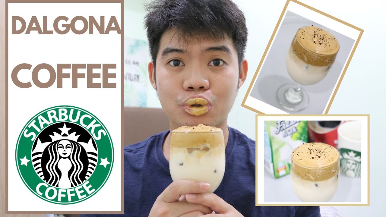 MY DALGONA COFFEE TASTES LIKE STARBUCKS! YouTube