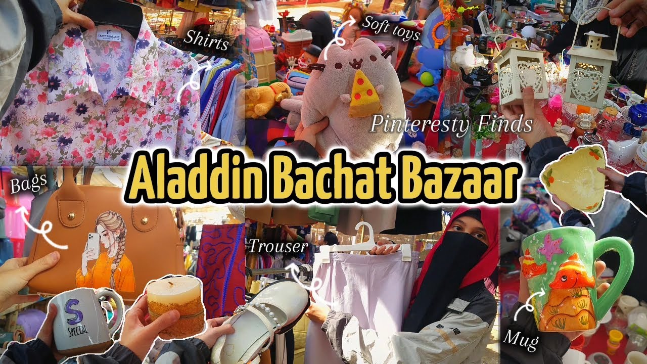 Karachi Best Bachat Bazaar| Gulshan Budh Bazaar| Footwear, Branded bags, Soft toys| Life With Simral
