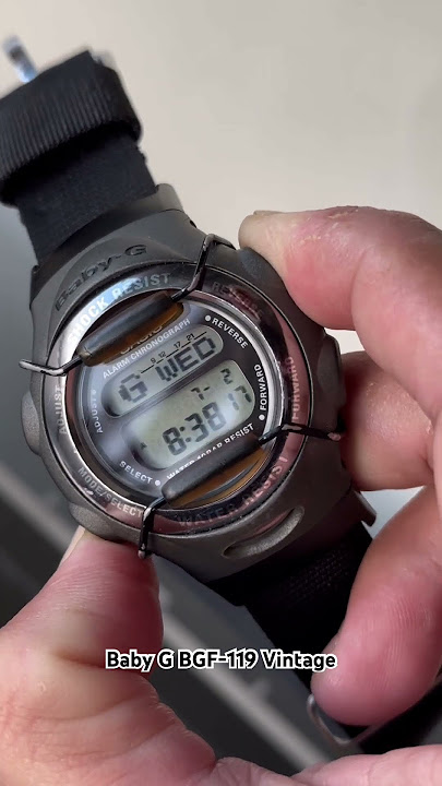 Baby G BGF-119 vintage rilis tahun 90an #casio #jam #babyg #fyp
