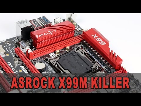[Review] ASRock Fatal1ty X99M Killer - Unboxing & Review (German)