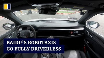 Baidu wins permits to offer fully driverless robotaxi service in Beijing