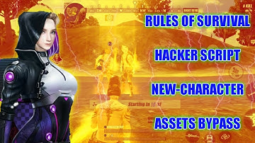 Rules of survival New Assets Bypass Character Safe 100% Ros version 1.34-101{Ep20}