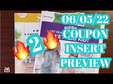 What coupons are we getting? 06/05-06/11 {2 Inserts} Coupon Insert Preview 1 Smartsource & 1 Save