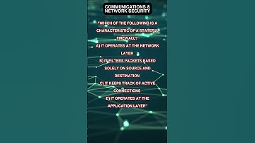 Stateful Firewalls: Tracking Active Connections