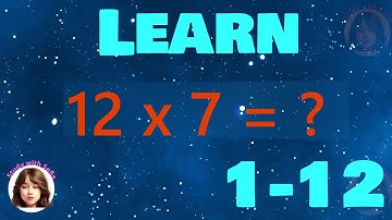 Fast Multiplication Flash Cards for Kids | 1-12 Multiplication Table mixed order (1s to answer)