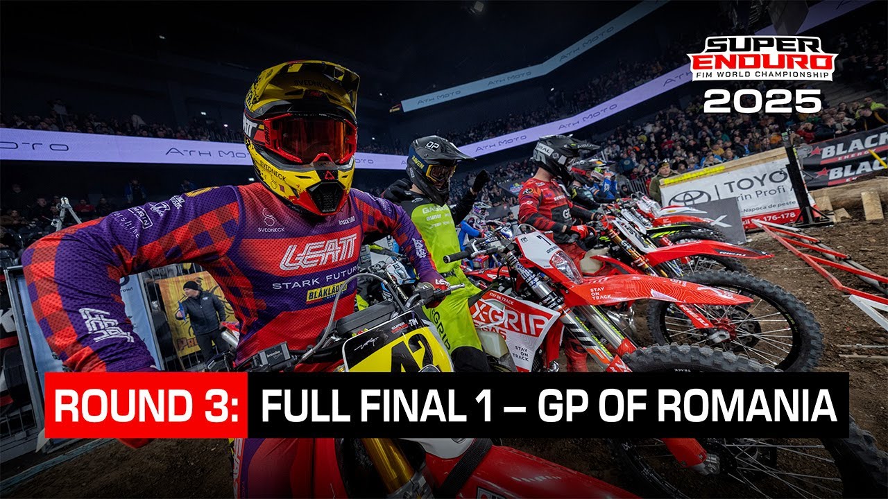 ГП Румынии 2025 | Полный повтор финала 1 | SuperEnduro