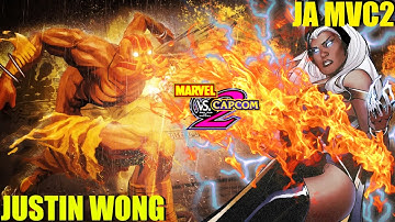 MvC2 Mvci Umvc3 JUSTIN WONG (Low  Mid Tiers) vs JA MVC2 pt 2