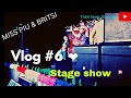 Vlog 6  stage show  miss piu and bristi  train lover dipanjan 