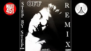 Off - Step by step Maxi single 1987 Resimi