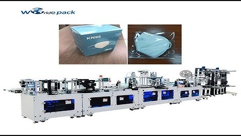 Fully Automatic Face Mask Making Machine for N95 FFP2 KN95