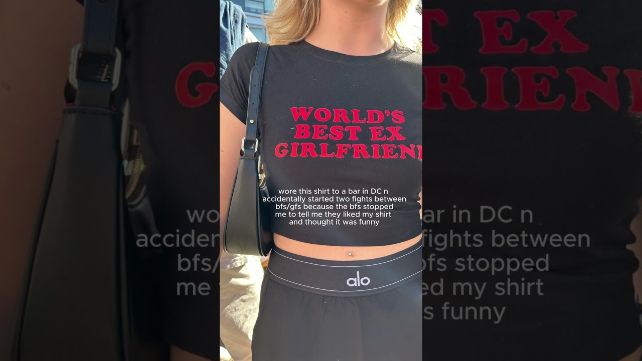 World’s Best Ex Girlfriend T-Shirt – Funny Gift for Her, Ex-Girlfriend Birthday Gift, Breakup Humor