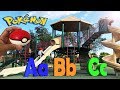 Pretend Play POKEMON BALL and Super Mario, Learning ABC Letter Alphabets Video for children