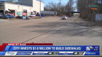 City invests $1.6M to build sidewalks