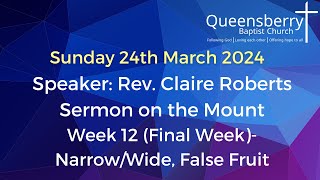 QBC Sunday Message 24th March 2024 by Queensberry Baptist Church 37 views 1 month ago 41 minutes