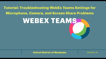 WebEx Teams on Mac: Adjusting Privacy Settings for Screen Share, Camera, or Microphone