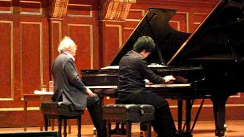 Brendel Masterclass at New England Conservatory