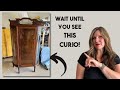 Watch what i do with this curio cabinet  furnitureflip furnituremakeover beforeandafter