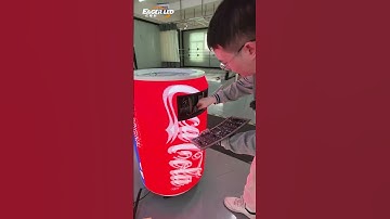 Wait! It turns out this LED display screen is also a refrigerator.#eagerled #leddisplay #ledscreen