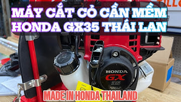[XỊN] Máy cắt cỏ cần mềm Honda Gx35 chính hãng Made In Thailand (Đeo Lưng)