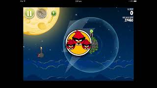 angry birds space hack unlimited eagles and power ups on an old iPad with localiapstore screenshot 4