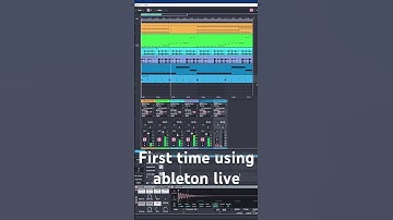 First time using ableton live 12 as an FL Studio user #music #ableton #edm #mixingmusic #flstudio