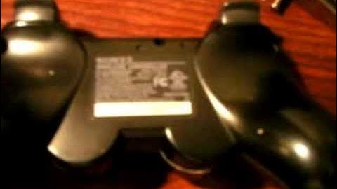 How to reset a sixaxis ps3 controller