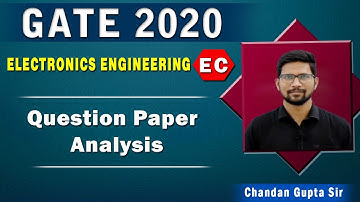GATE 2020 I Electronics & Communication Paper Analysis
