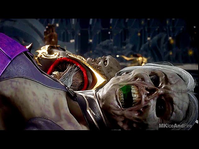 MORTAL KOMBAT 11 AFTERMATH Shao Kahn Destroys Geras Scene MK11 