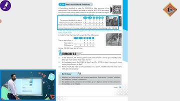 Gohar Skill Up Mathematics 5|Unit 2|Lec 6|Real-World Word Problems|Exercise 2.5