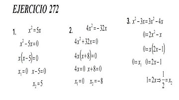 Algebra de Baldor Ejercicio 272 Literales del 1 al 3 GATITATV